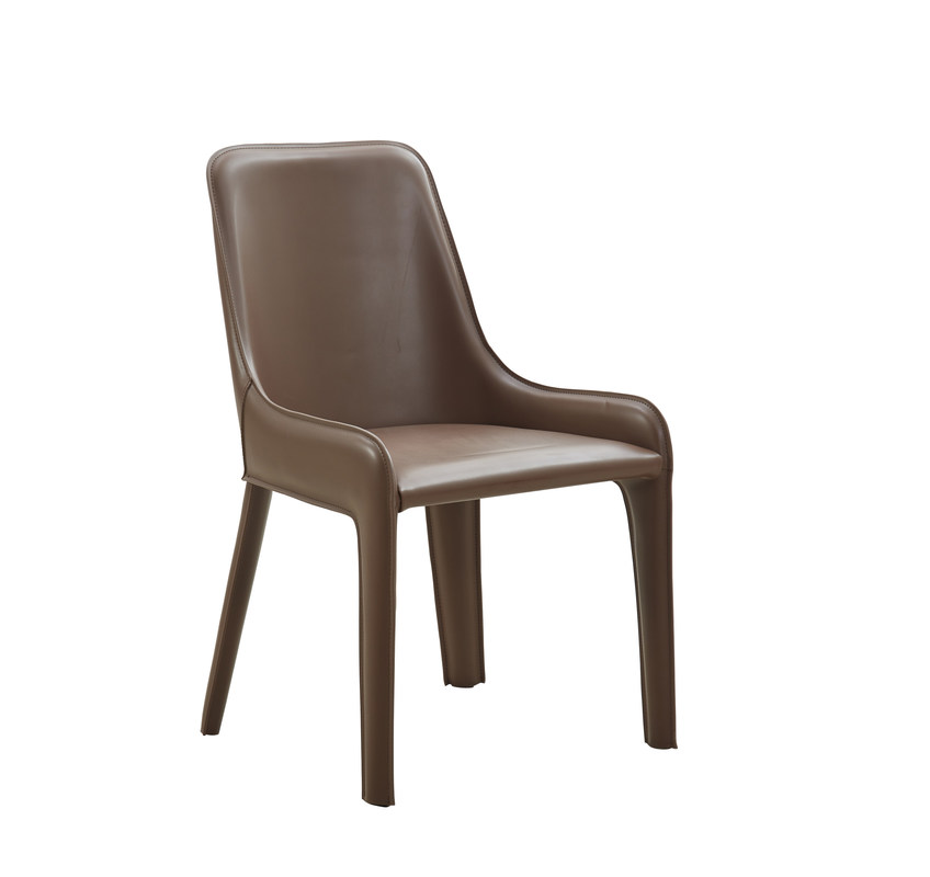 Synthetic PU Leather Chairs 535*595*850MM 4 Legs Various Colors